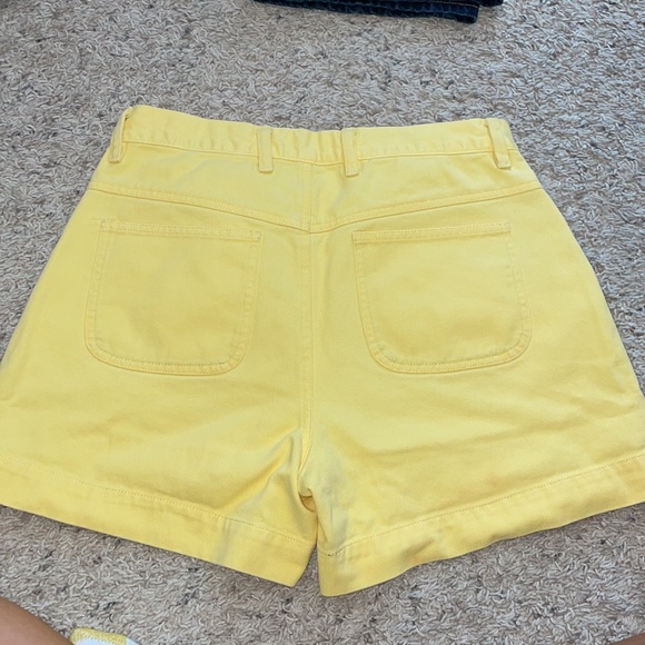 Vintage Yellow Jean Shorts! - Picture 8 of 12